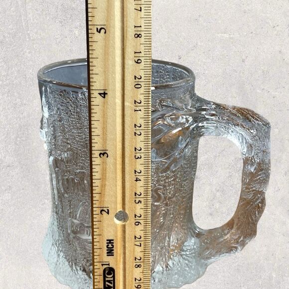 The Flintstones RocDonalds Promo Glass Mug - Picture 3 of 4